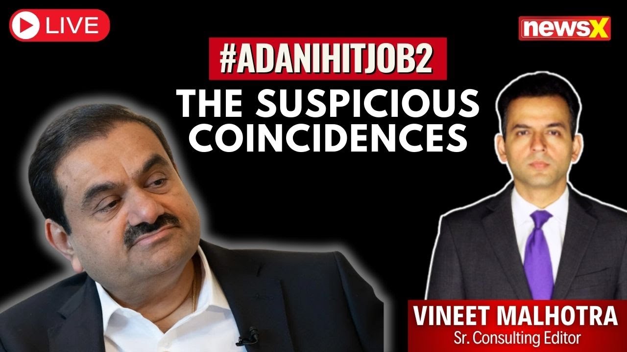 LIVE:Adani Indicted In $265 Mn U.S Fraud Case | NewsX Uncovers Suspicious Coincidences | NewsX
