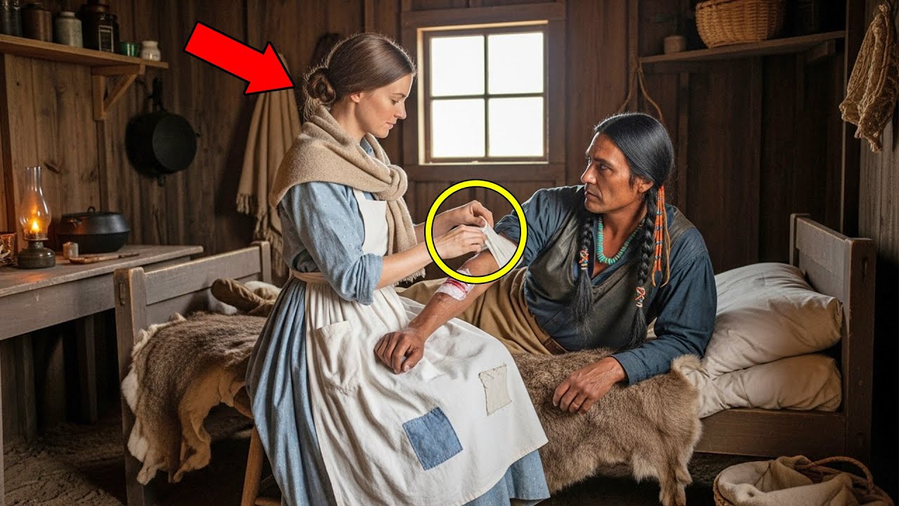 She Tended the Wounds of a Fierce Stranger — Only to Learn He Was Chief of the Apache Tribe