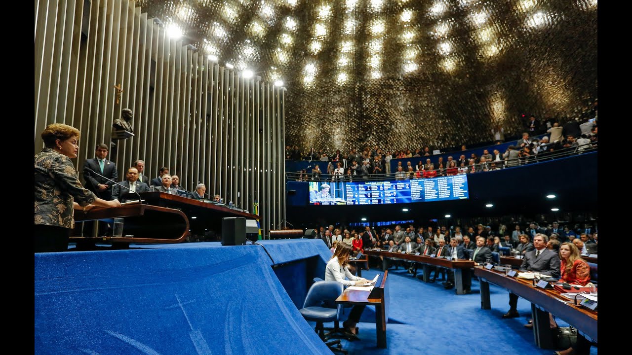 &Iacute;ntegra do discurso da presidenta Dilma no Senado Federal