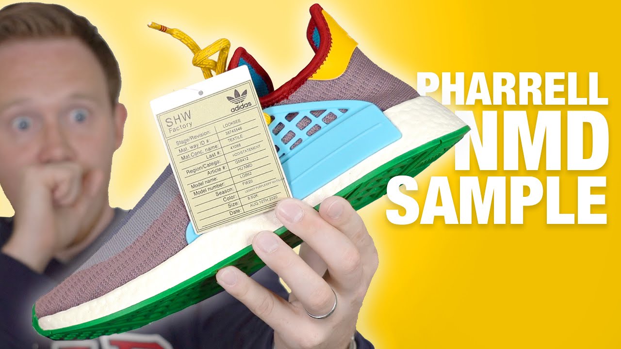 Adidas Surprised Me with SAMPLE Pharrell x Adidas NMD Hu Extra Eye Sneakers!