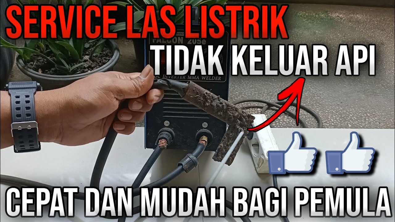 Cara Service Las Listrik Yang Tidak Keluar Api !! Cepat Dan Mudah Untuk Pemula || Arek Komunikasi ||