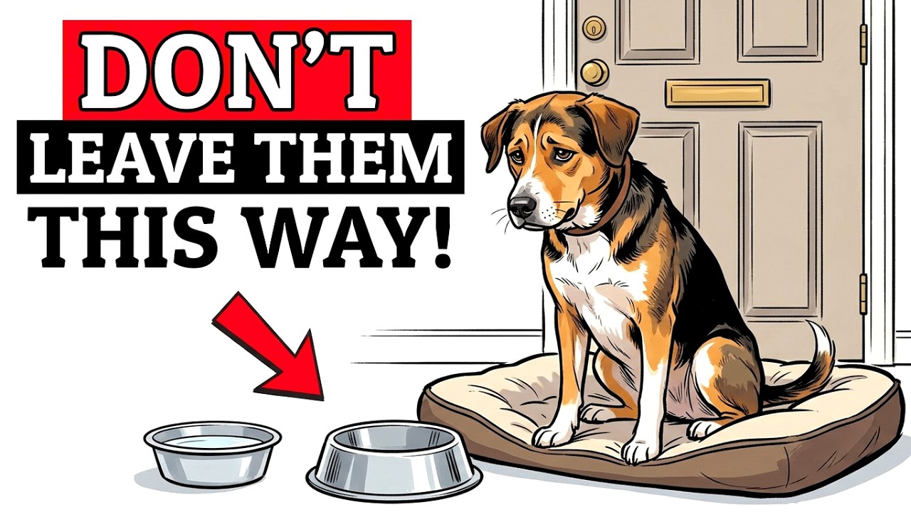 Never Do This When Leaving Your Dog Home Alone