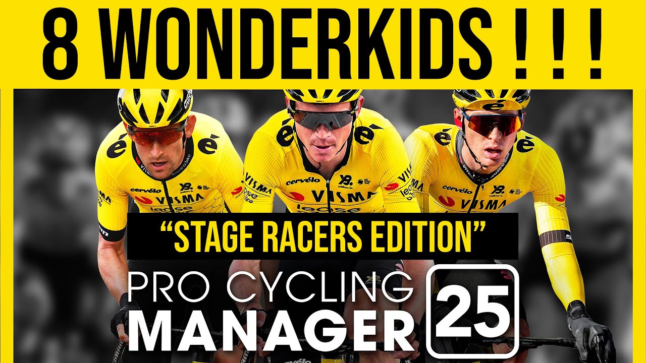 PCM 25 WONDERKIDS - Stage Racers and GC Riders edition !