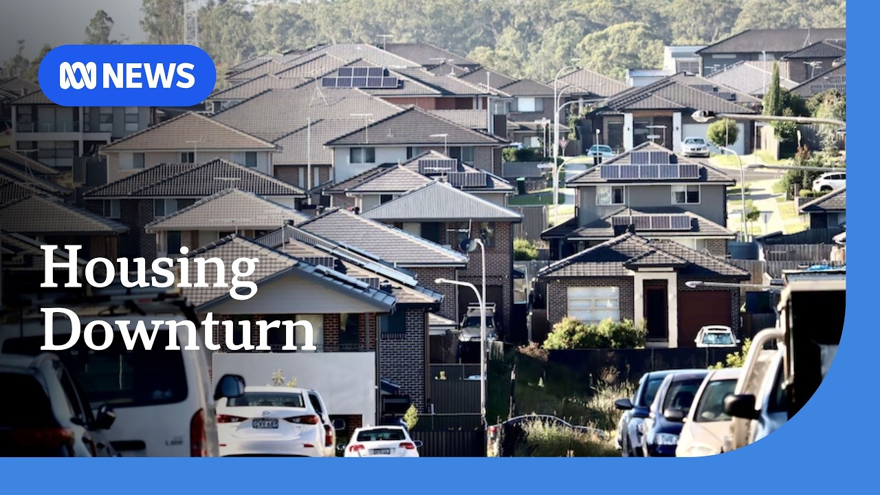 Australian housing market downturn could last up to a year | ABC NEWS
