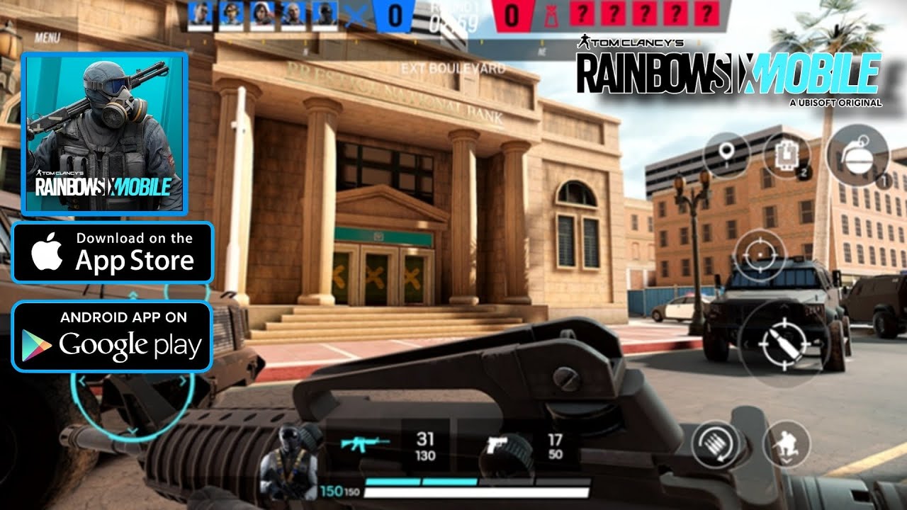 🎮 Tom Clancy's Rainbow Six Siege – Full Gameplay ( android & ios)Tactical FPS Action 🔥