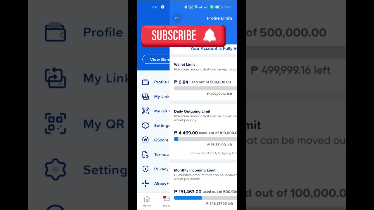 PAANO TUMAAS HANGGANG 500K ANG GCASH WALLET KAHIT WALANG BANK😲‼️#videotutorial #gcash