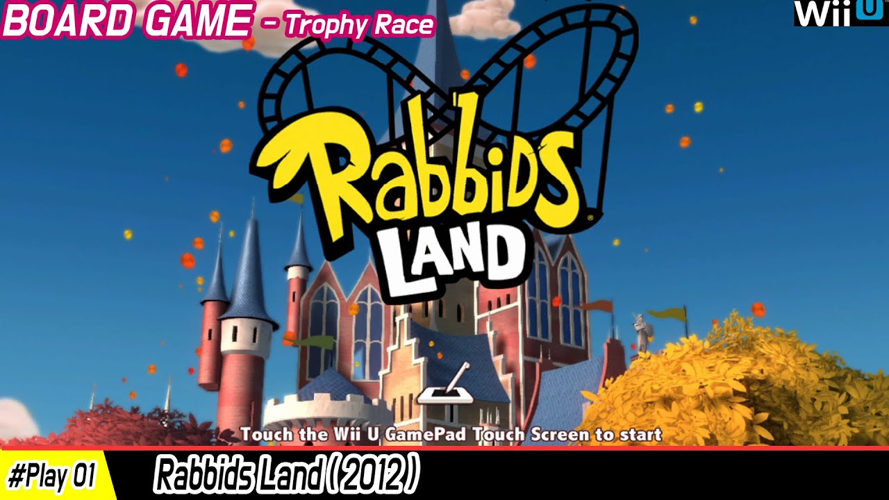 [Wii U] Rabbids Land (2012) - Opening with Play movies #001 - Board Game