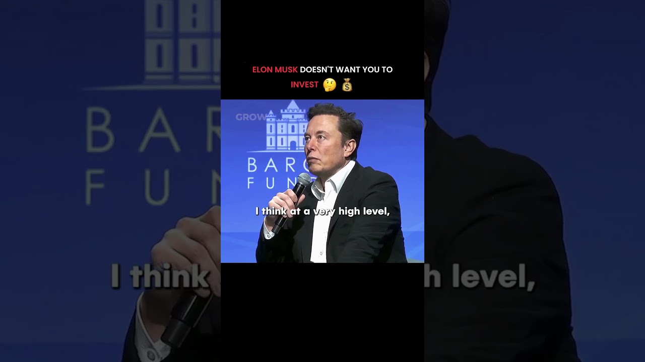 Илон Маск: не инвестируйте в акции Tesla! 📉🤔