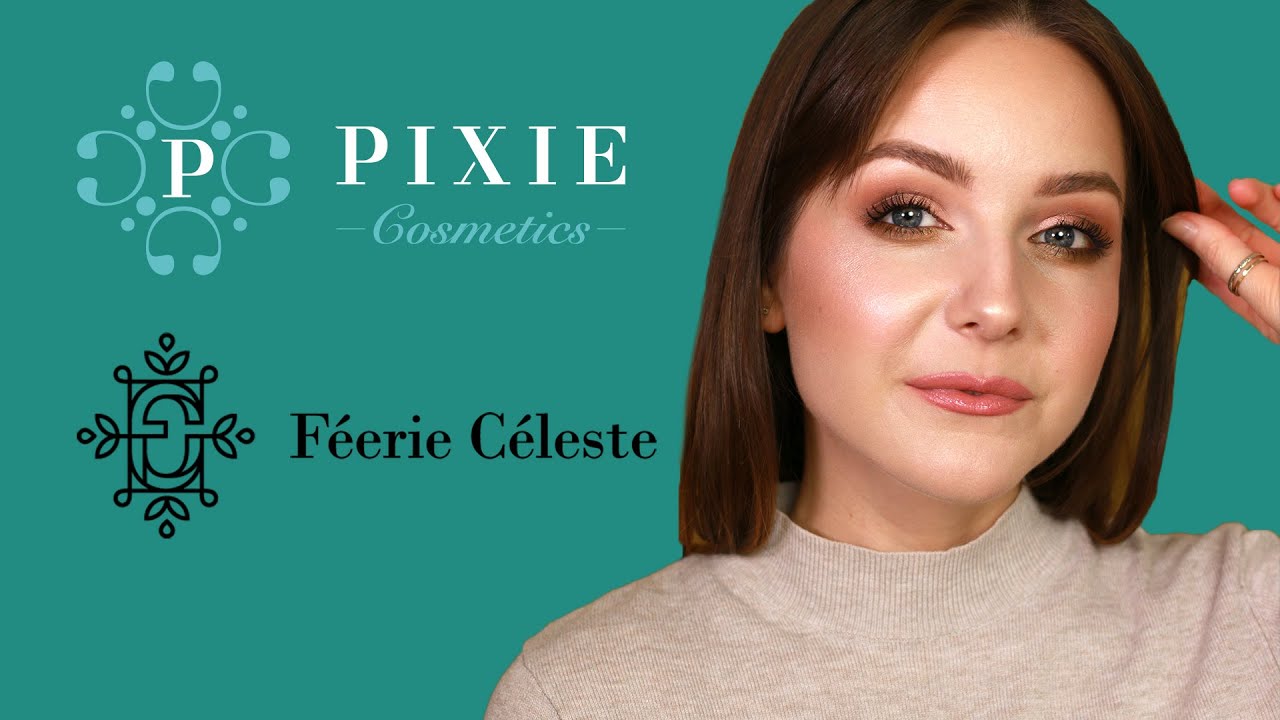 MAKIJAŻ KOSMETYKAMI NATURALNYMI 🌿F&eacute;erie C&eacute;leste | Pixie Cosmetics