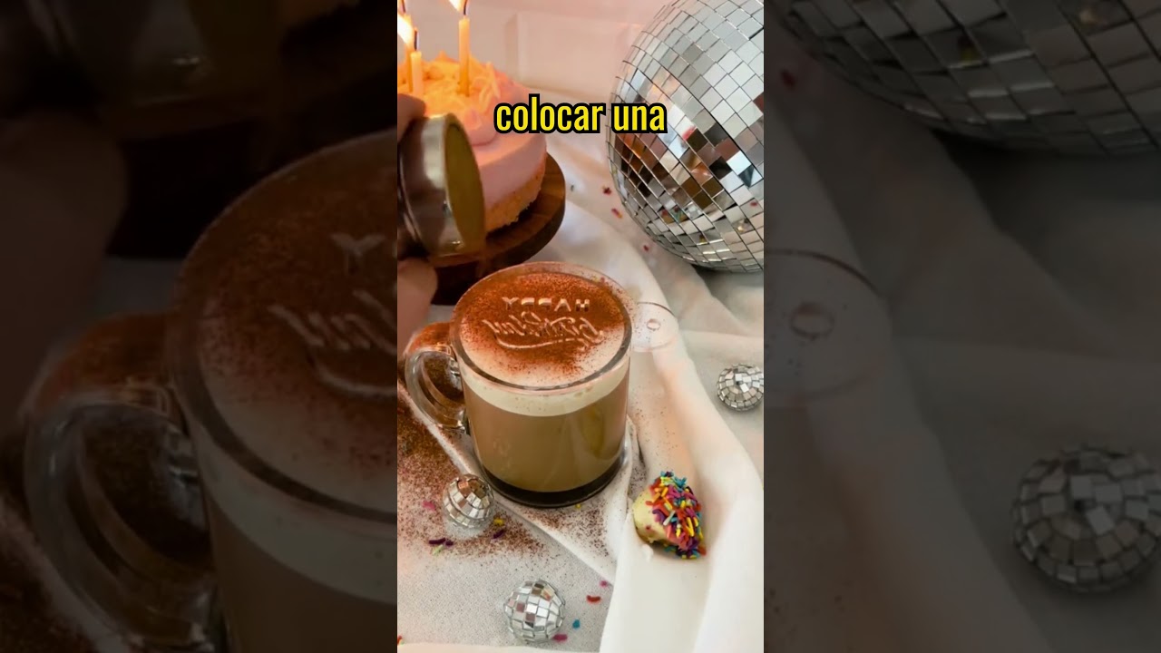 Plantillas para dibujar en tu caf&eacute; #shorts