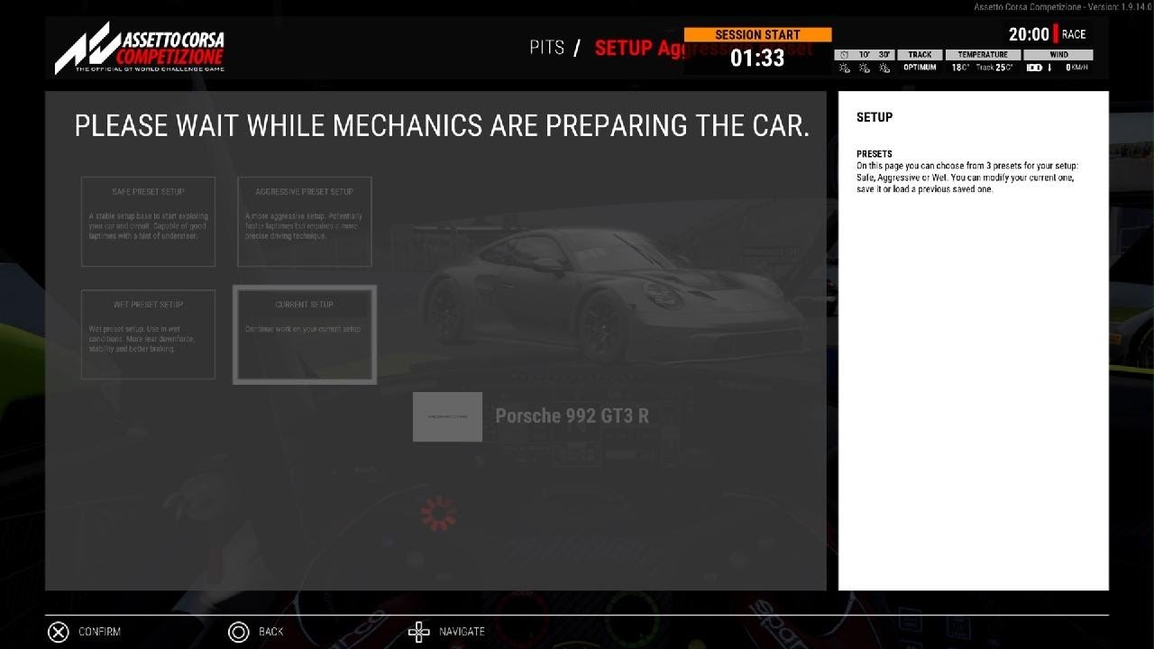 Online Aseto corsa race