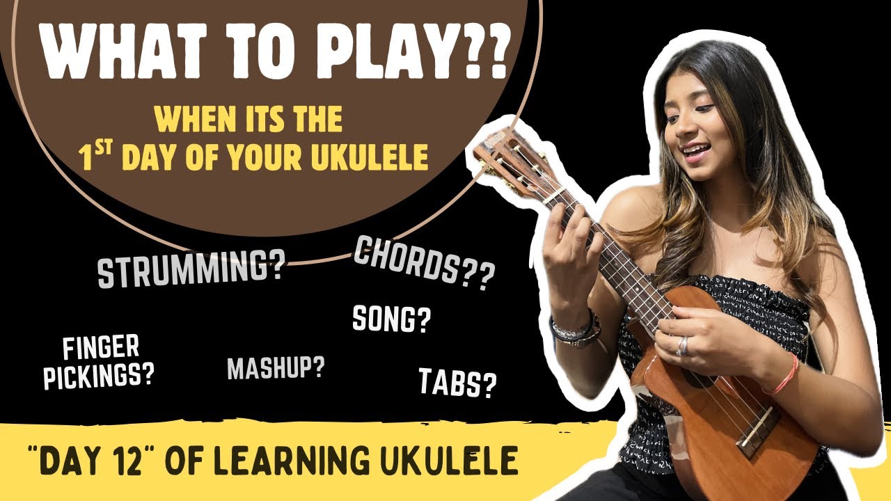 What to Play ? 1st Day of Ukulele | HACKS😍 | Ritika Biswas