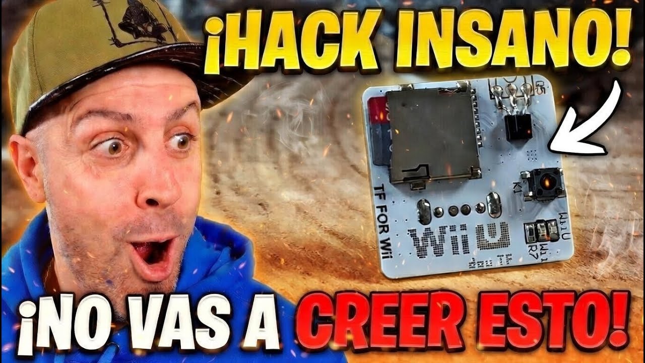 ¡WII U en 2026 con ESTE ADAPTADOR USB es OTRO NIVEL TOTAL! 🚀