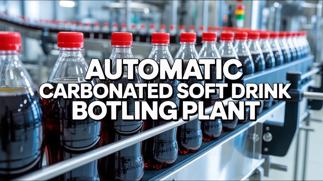 Automatic Carbonated Soft Drink Bottling Plant || CSD Bottling Plant || Soft drink making machine