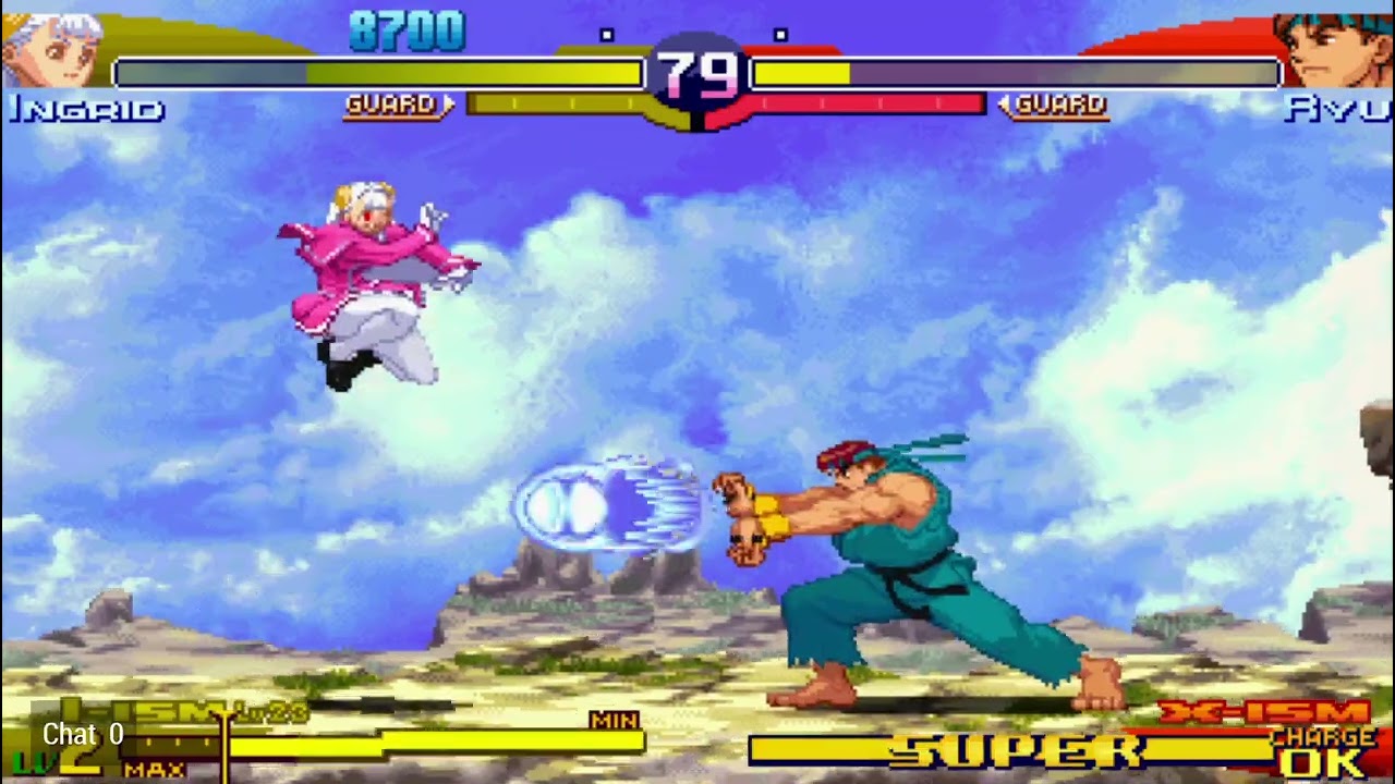 Learning how to Alpha Counter correctly (Street Fighter Alpha 3 Max