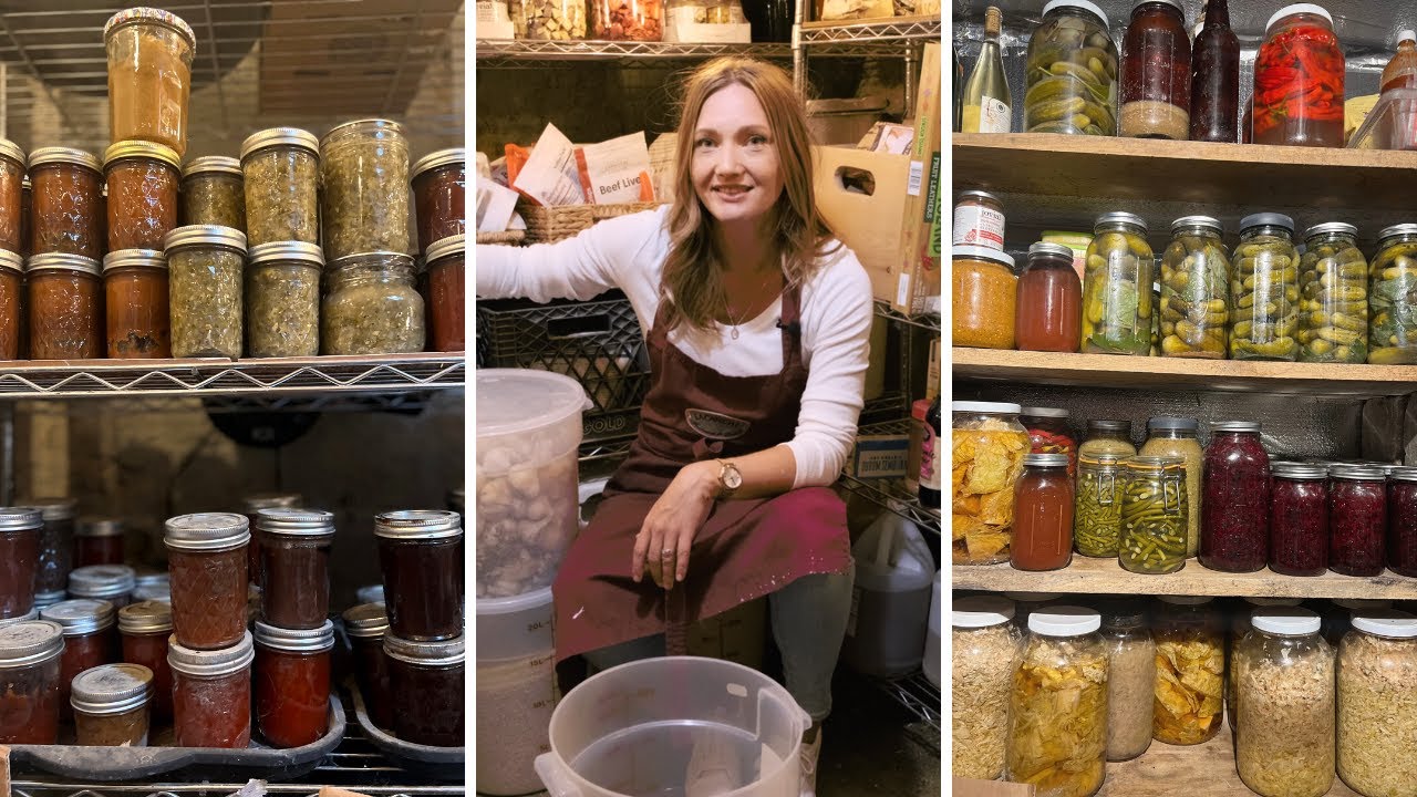 Our FOOD STORAGE cellar | How we use it and what's in it!
