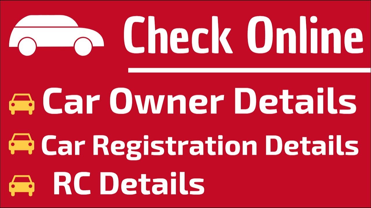 Check Online Any Car Owner Name, Card Details | RC Details Online