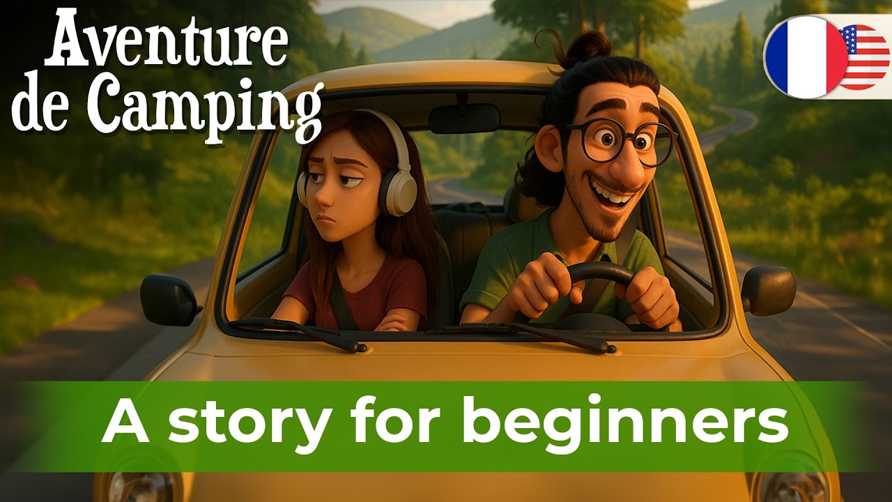 Improve your French with a Funny Story for beginners (A1-A2)