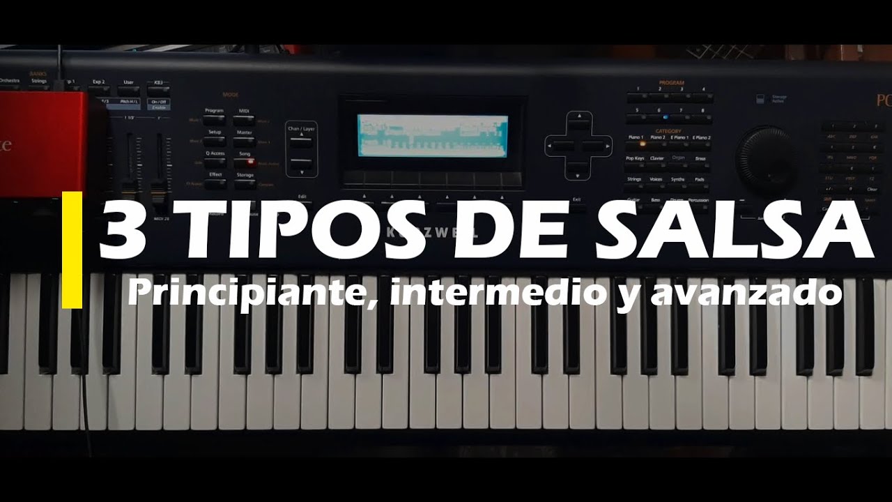 3 tipos de Salsa (Nivel principiante, intermedio y avanzado)