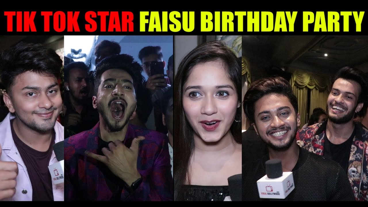 Tik Tok Star Faisu Grand Birthday Celebration With Jannat Zubair And Team 07