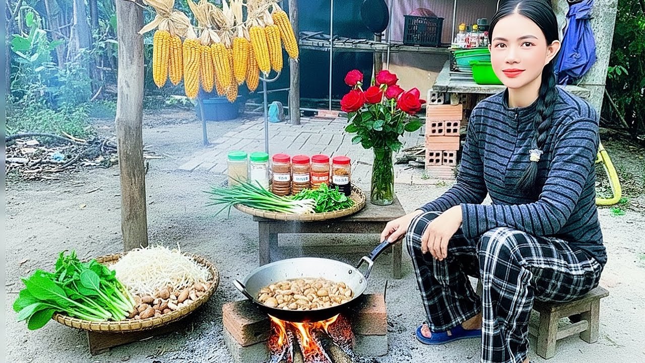 Countryside Life: Enjoying the Warm, Sweet Flavors of Rural Mushroom Soup 