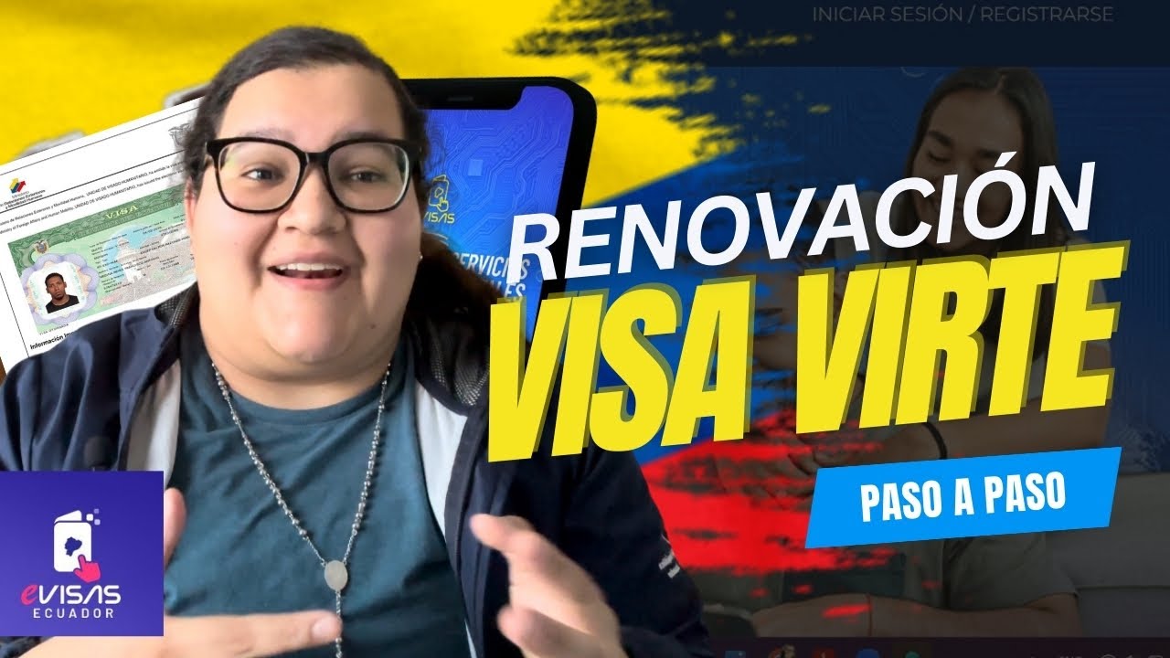 Renueva tu Visa VIRTE Paso a Paso 💡 ¡Facil y Sin Necesidad de Gestores!