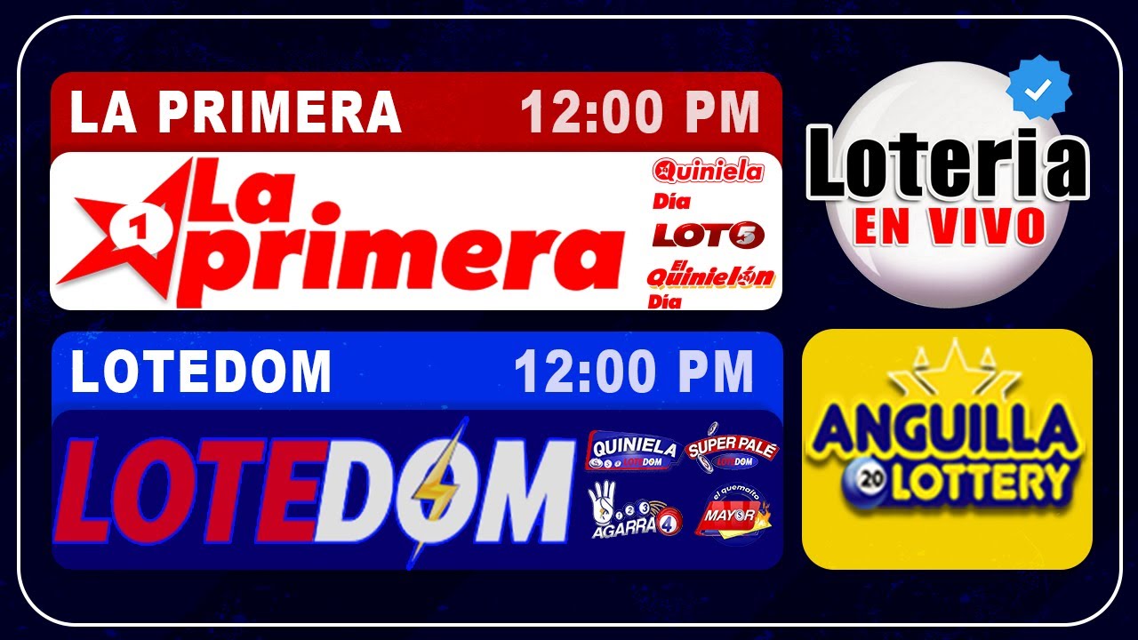 「𝗘𝗡 𝗩𝗜𝗩𝗢」▶ Resultados  La Primera y Lotedom Anguilla de hoy ◀ 12/1/2026 [ Live Results Today ]