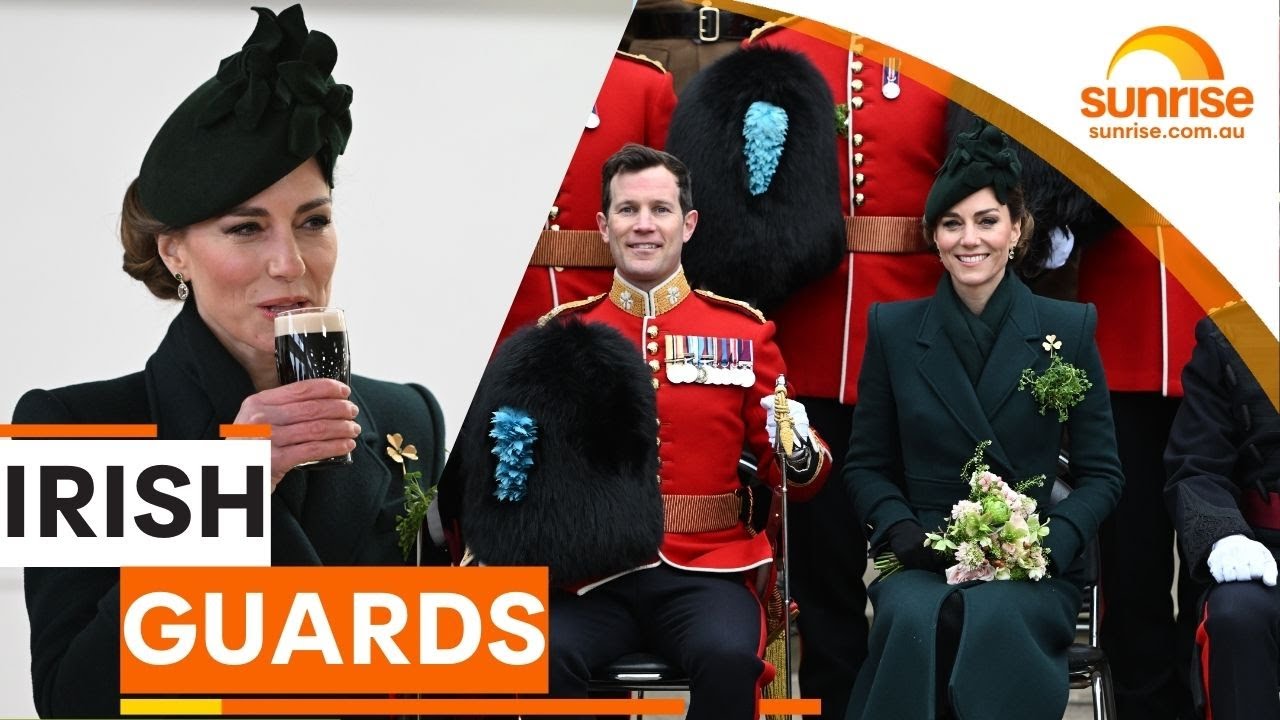 Princess of Wales attends the Irish Guards' parade | Sunrise