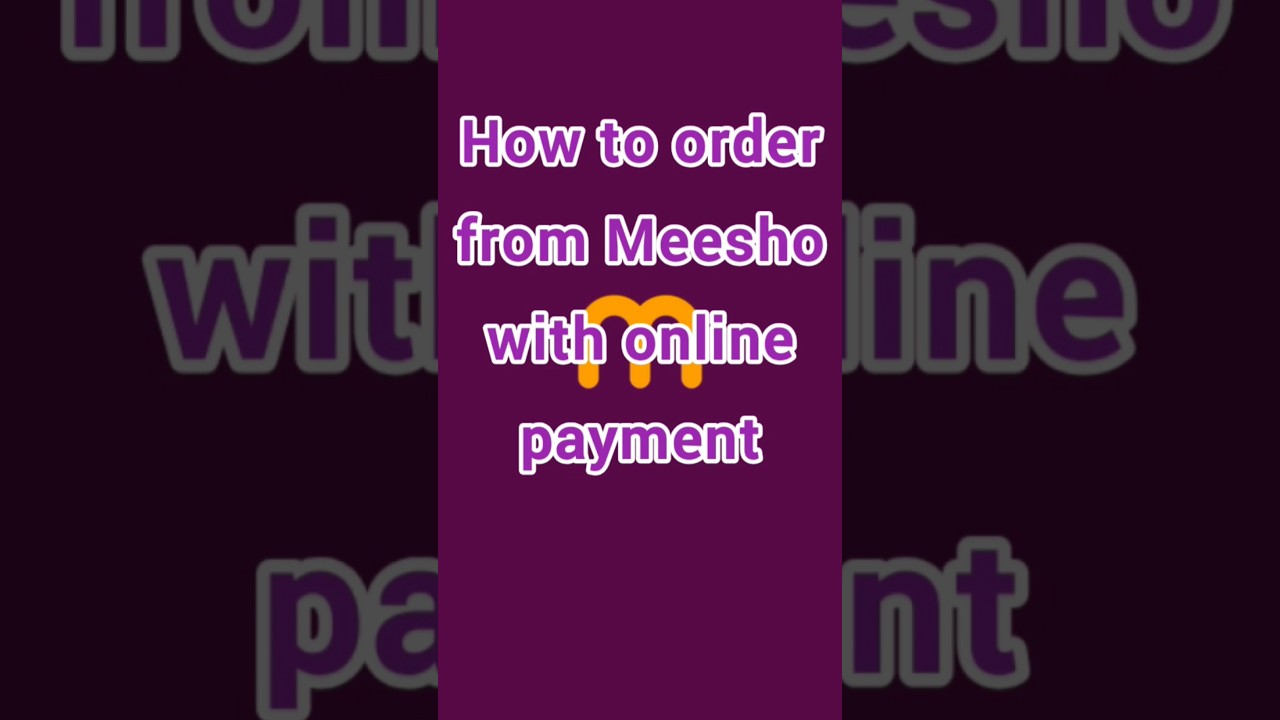 order from meesho with online payment... 😍 #shopping #online #meesho #shorts #viral #video #trending