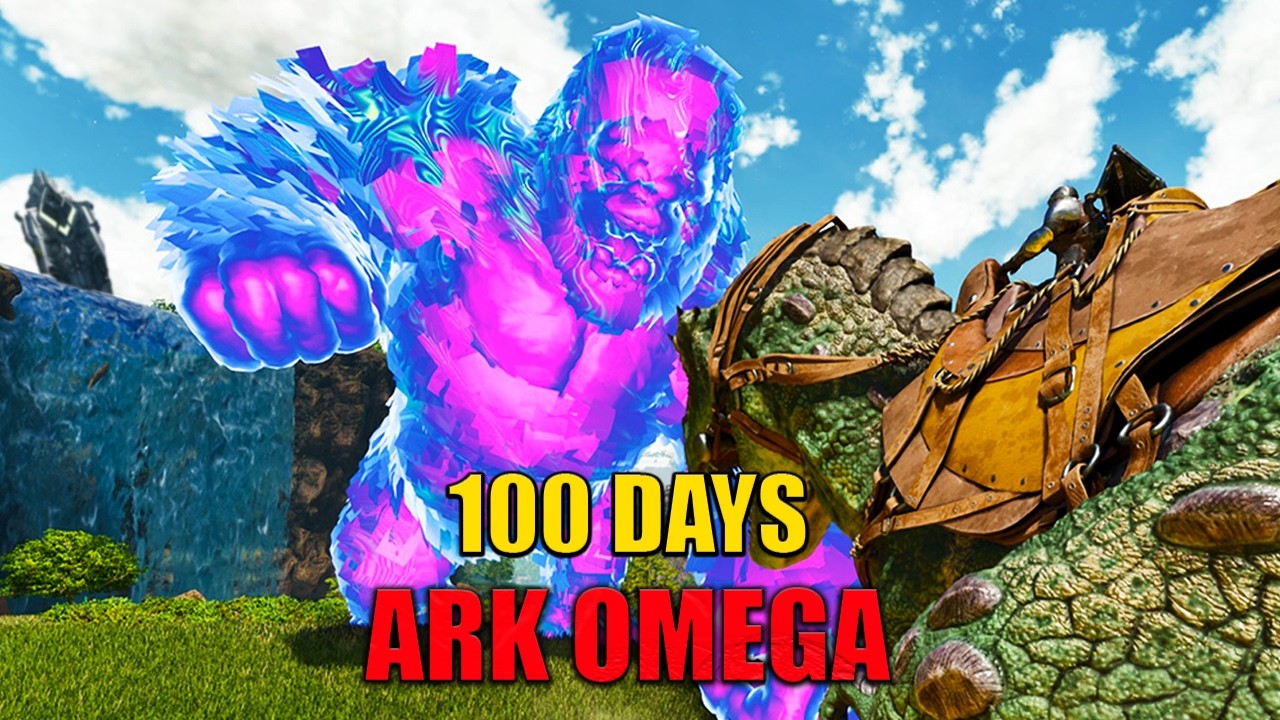 I Spent 100 Days In Ark Omega Ascended, Here's What Happened!