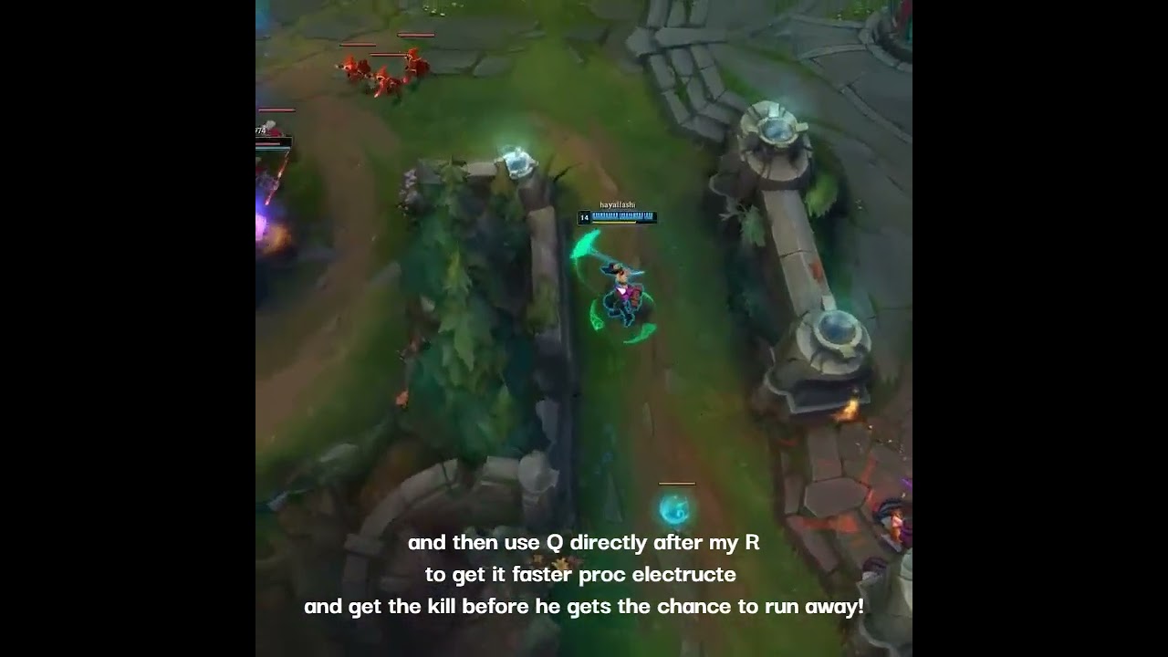 How to make the best use of electrocute and auto cancellation on Akali!