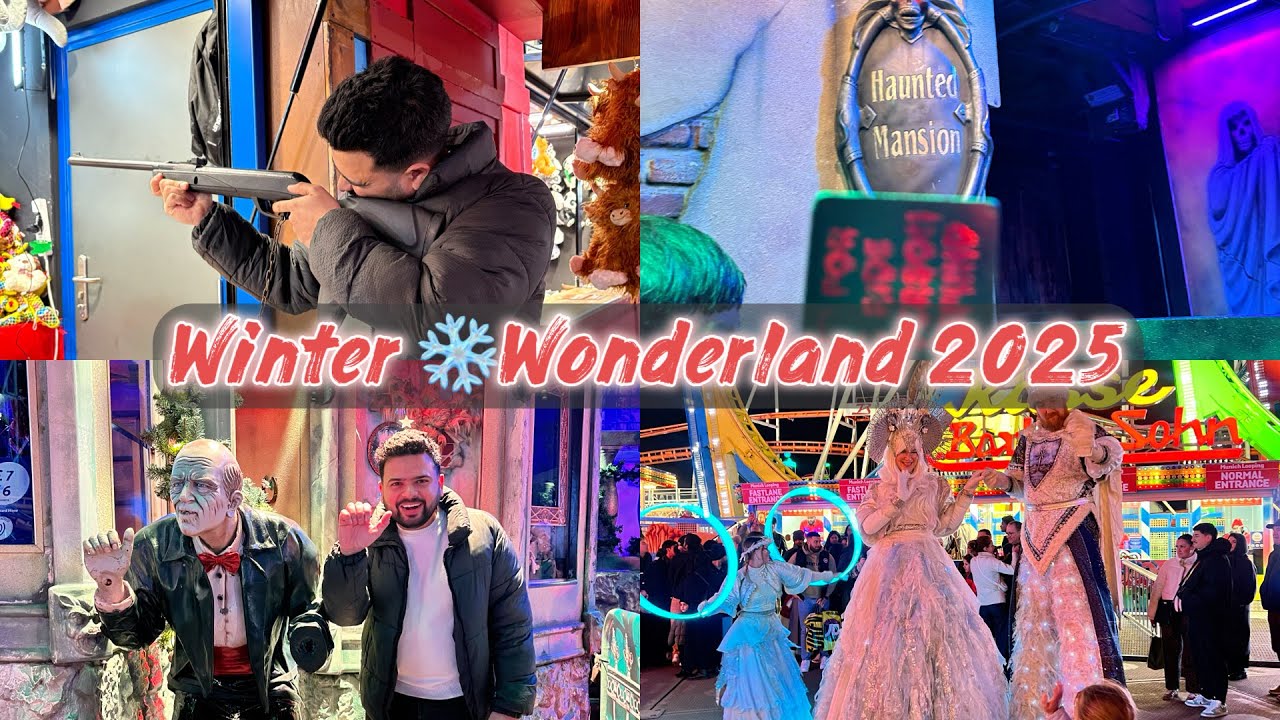 A Magical✨ Day at Winter Wonderland London 2025 | Festive Adventure!  🎡