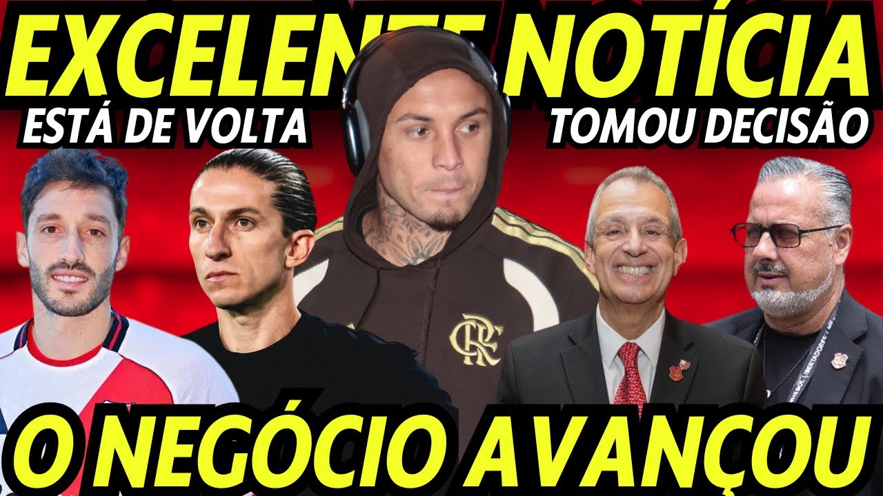 CEBOLINHA! EXCELENTE NOTÍCIA NO FLAMENGO! O NEGÓCIO AVANÇOU! VIÑA DE VOLTA? A DECISÃO FOI TOMADA! 