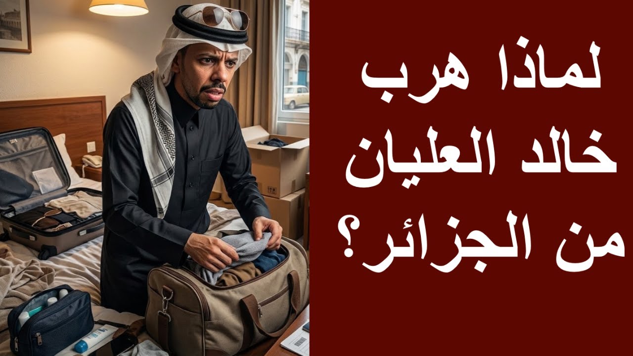 لماذا هرب خالد العليان من الجزائر؟