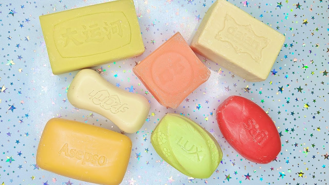 ASMR DRY SOAP CUTTING | satisfying asmr sound 