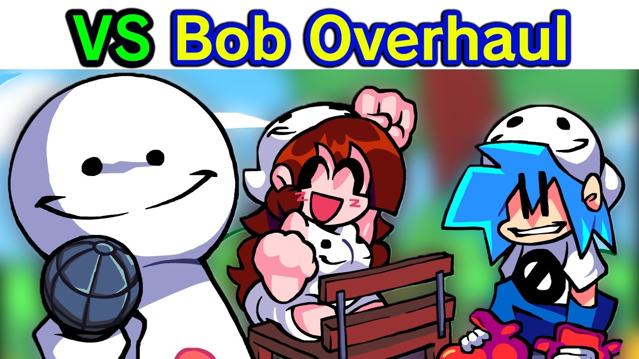 FNF Bob Returns | & Ron & Little man too (Bob Overhaul Canceled Build) (BF/GF)