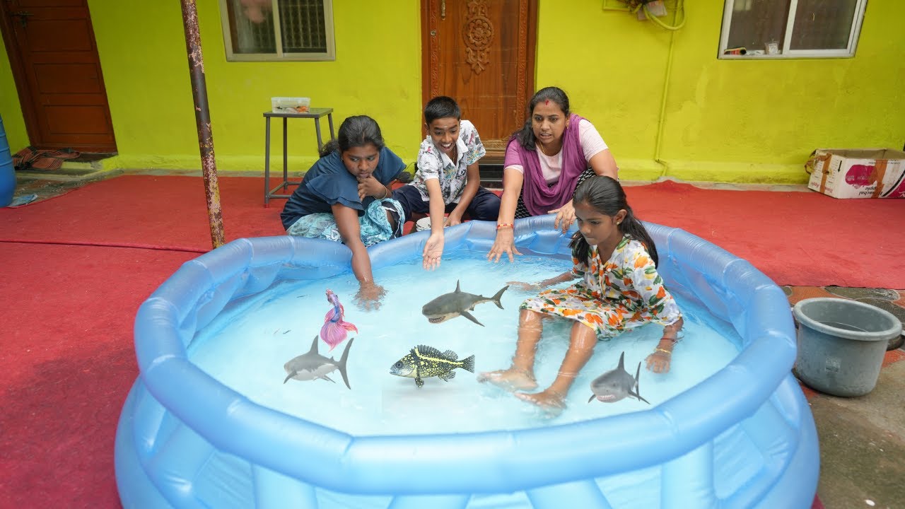 Fishing Challenge | கொடூரமான மீன்களை  கை வைத்து புடிக்கணும் முடியுமா ??  Mrs.Abi Time