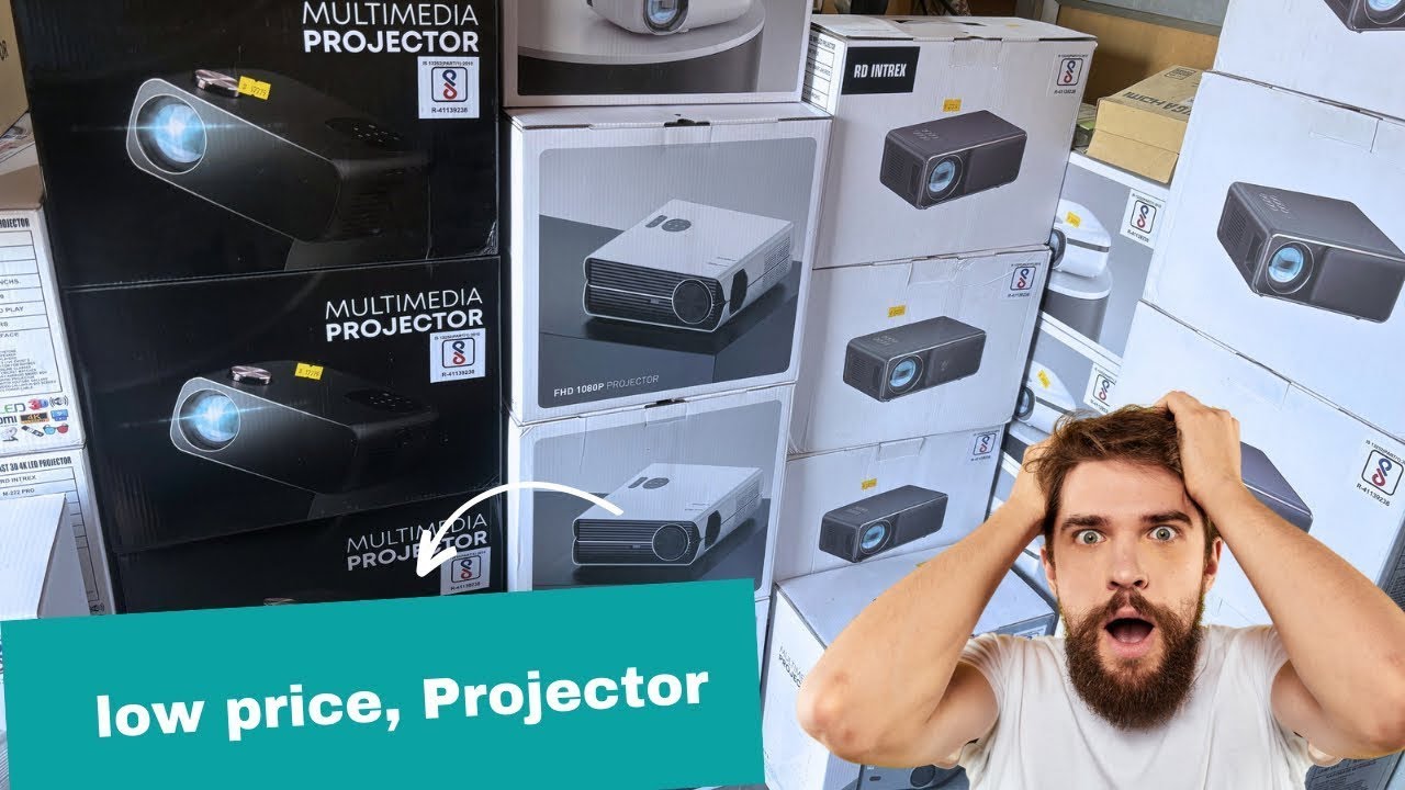 Low price 4k Projector in Hyderabad wholesale store Emi Cod available