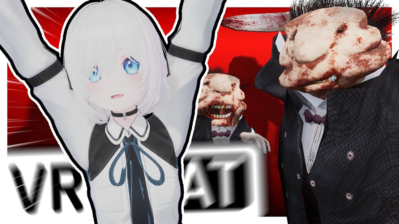 Смертельная компания Батлер наносит удары ножом людям в VRCHAT