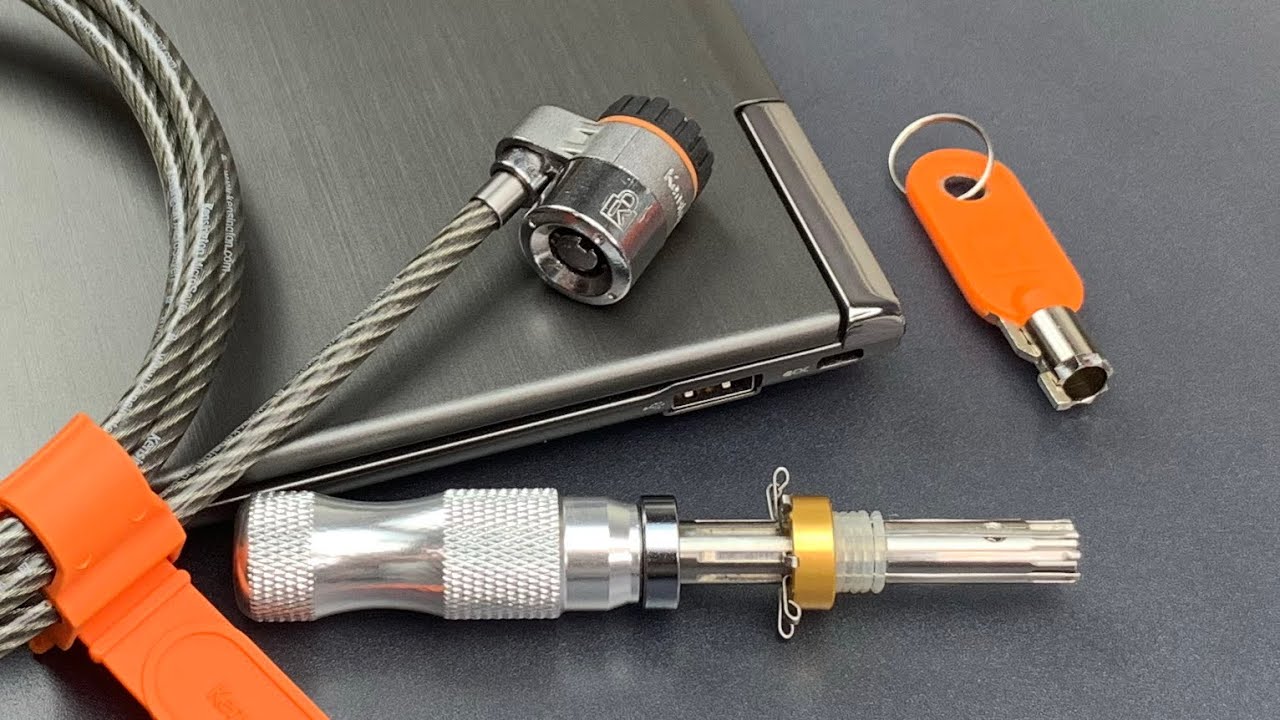 [821] Kensington Notebook Computer Lock Picked FAST!