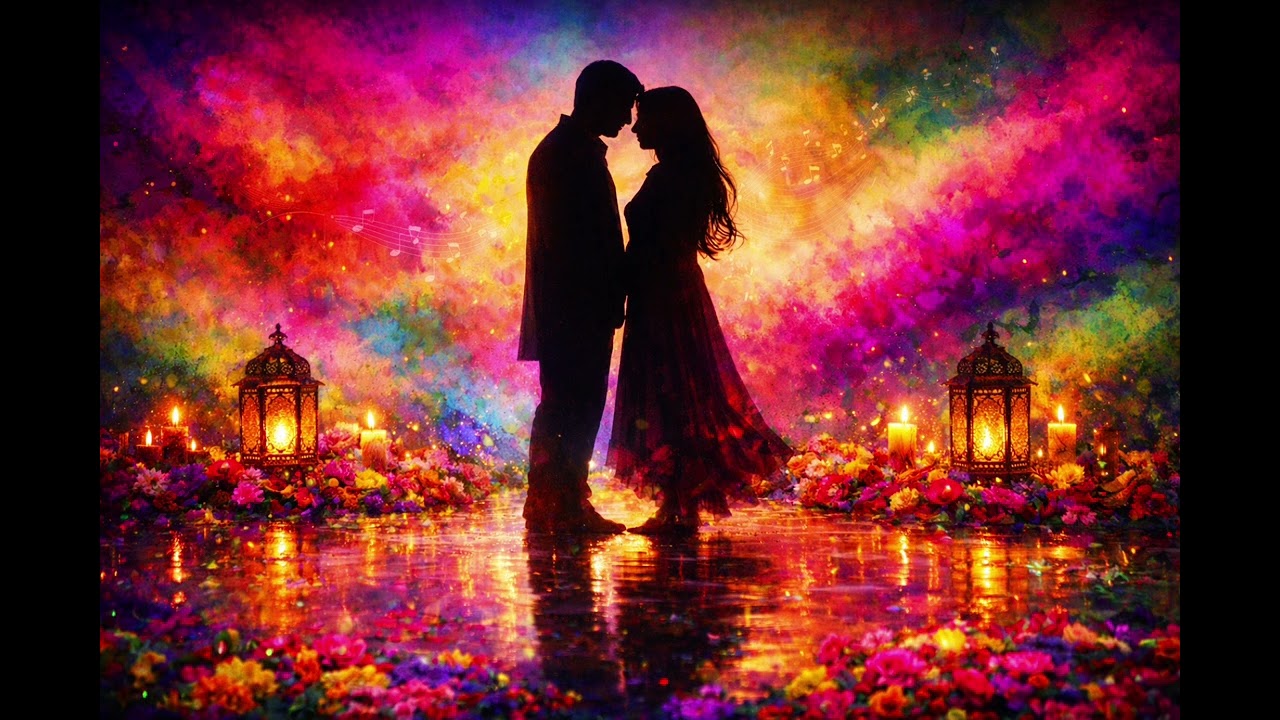 Rang Se Rang Mil Jane De 🫟💐❤️#romanticghazal #ghazal 
