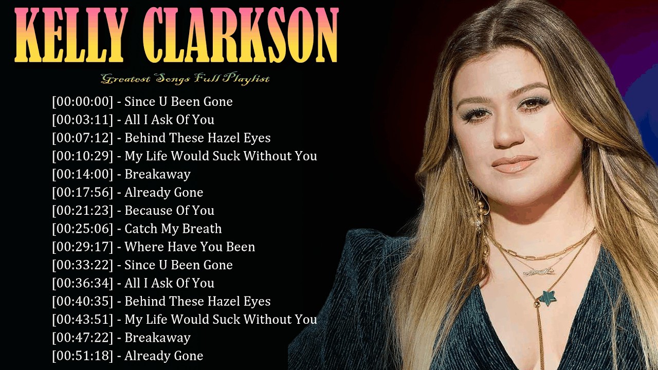 Kelly Clarkson – Anthems of strength and self-love continue ruling global playlists 🌍🎧