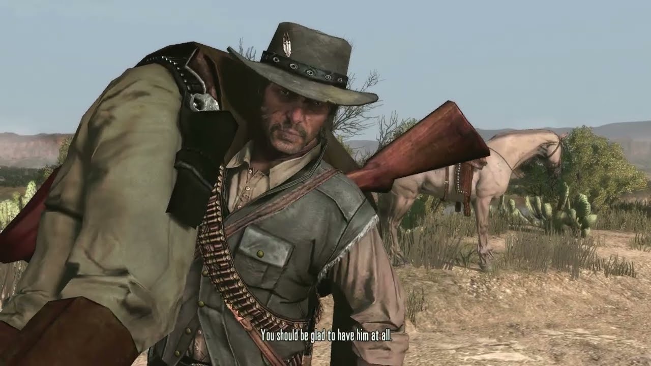 If John Decides To Kill Javier He Will Wipe A Tear Before Spitting On Him - Red Dead Redemption