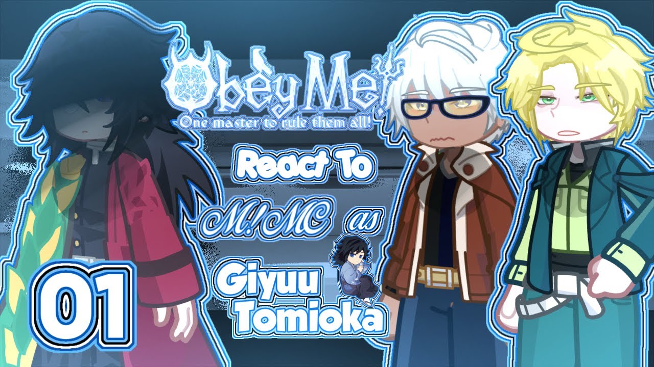 Obey Me! Brothers react to M!MC as Giyuu Tomioka || PART ONE || PUT ON 2X SPEED || By Kyoviie