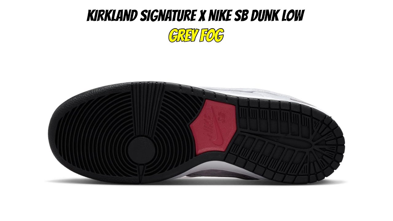 Kirkland Signature x Nike SB Dunk Low Grey Fog