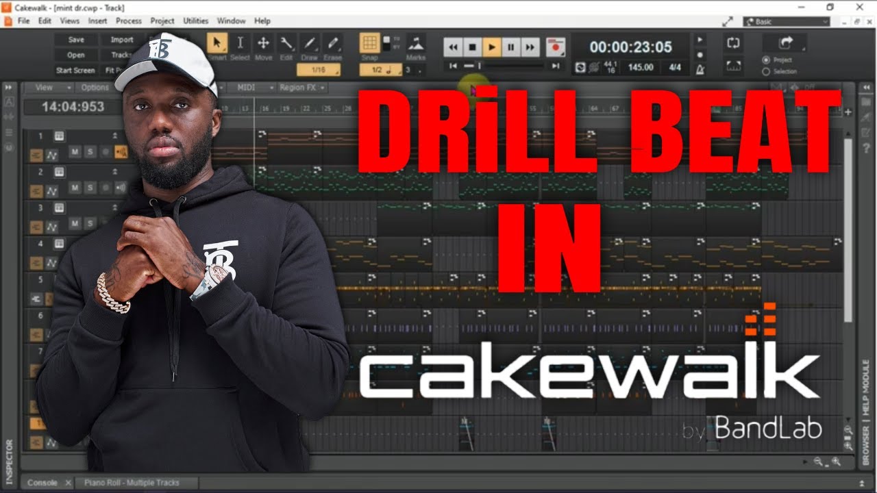 DRILL BEAT in CAKEWALK BY BANDLAB