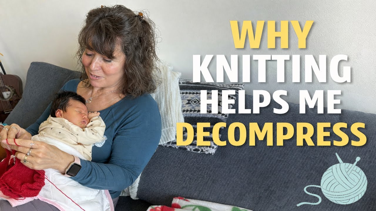 Episode  86~ 🧶 What I’m Knitting Right Now & Why Knitting Helps Me Decompress