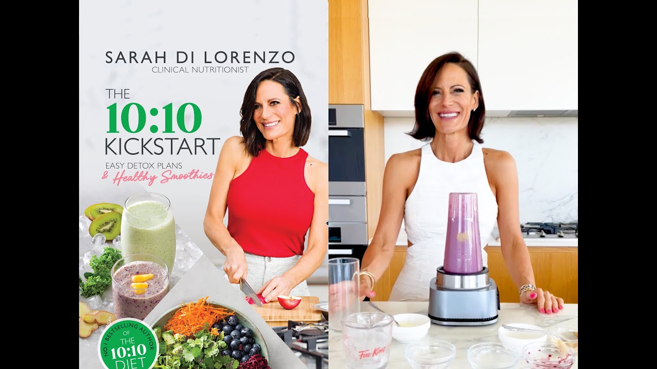 MENOPAUSE RELIEF SMOOTHIE | 10:10 KICKSTART | SARAH DI LORENZO