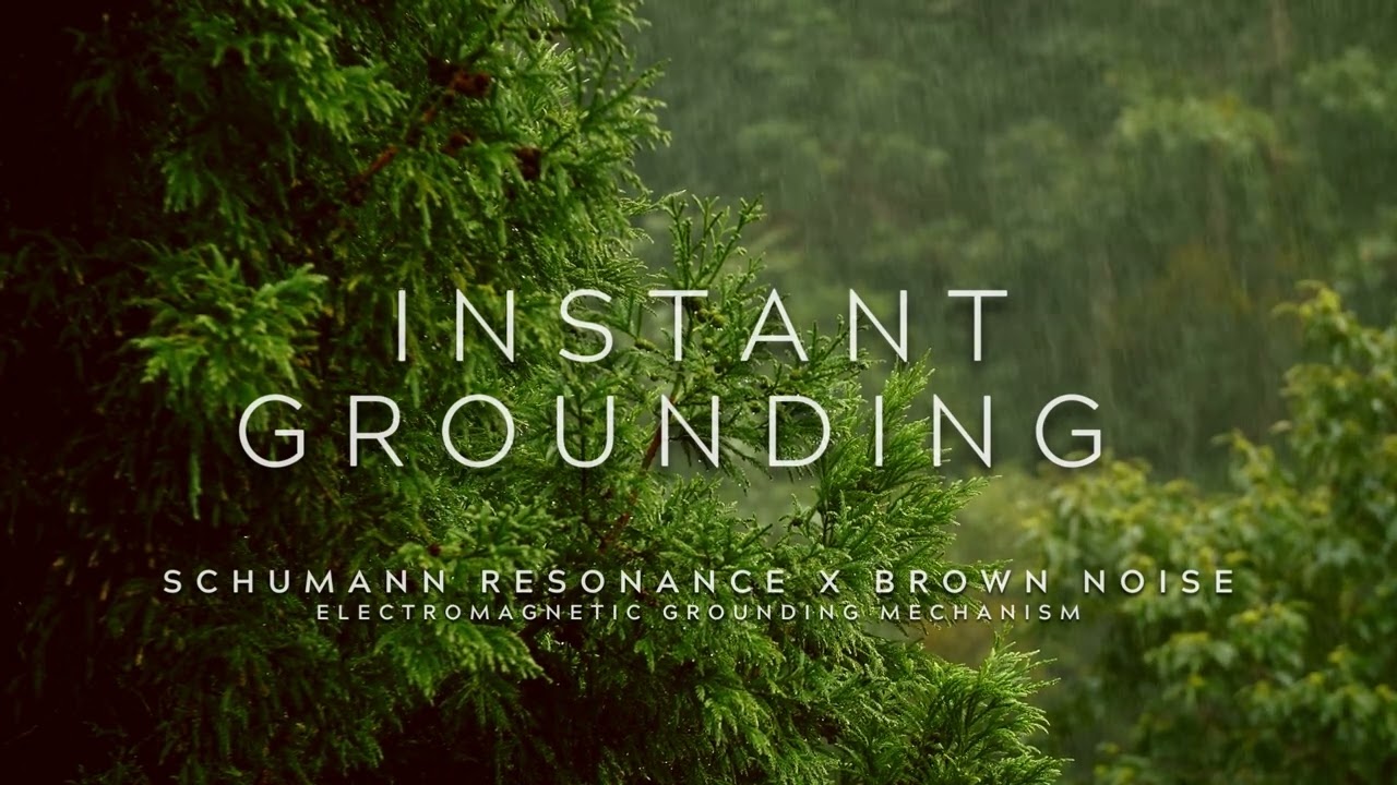 7.83 hz | INSTANT GROUNDING &rarr; Schumann Resonance x Brown Noise