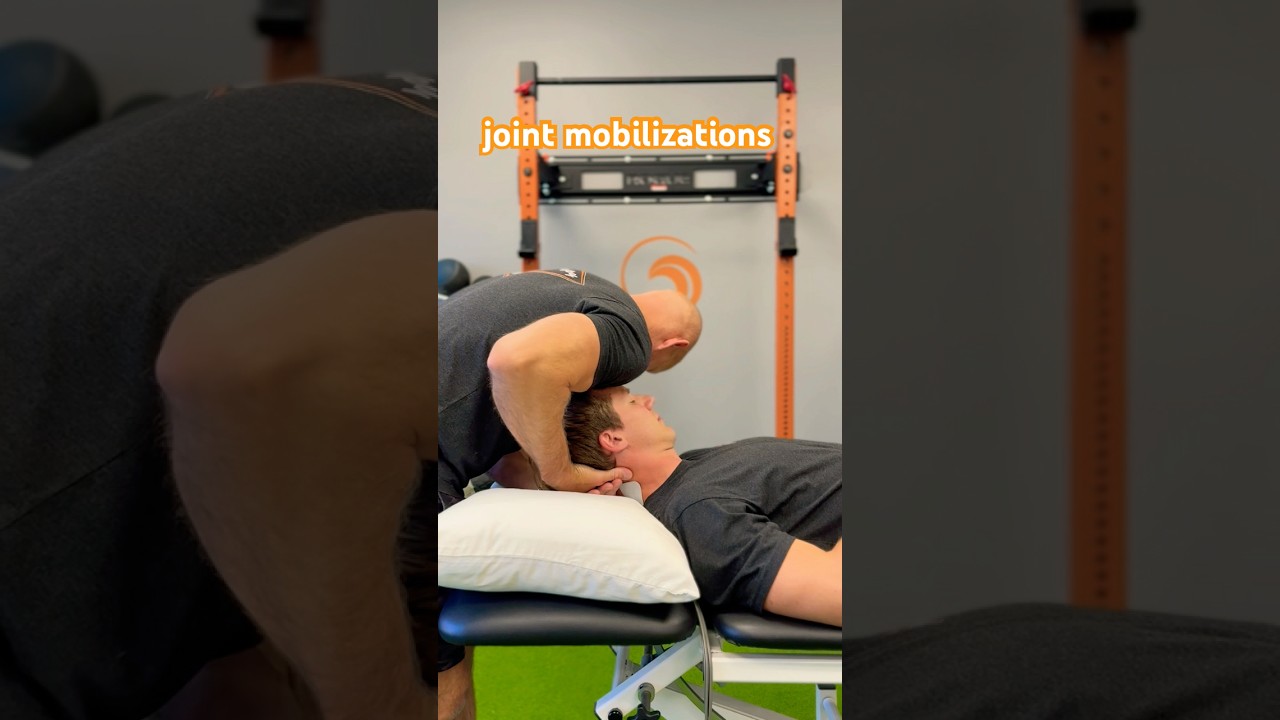 Using the NeuFit Neubie on a patient with neck pain at DeWitt PT